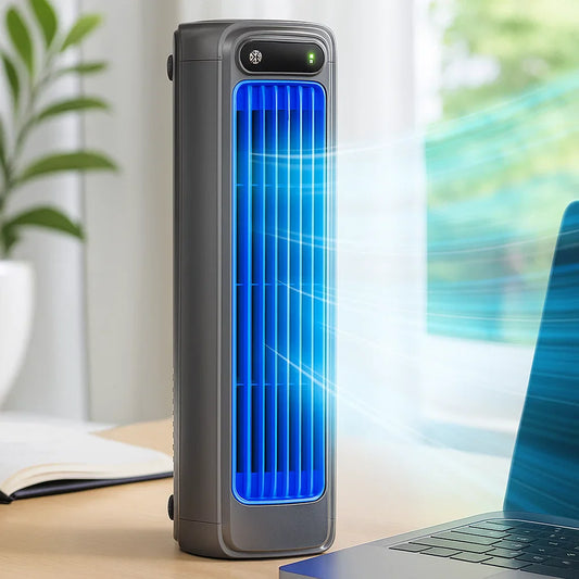 Air Cooler Portable Rechargeable Tower Fan