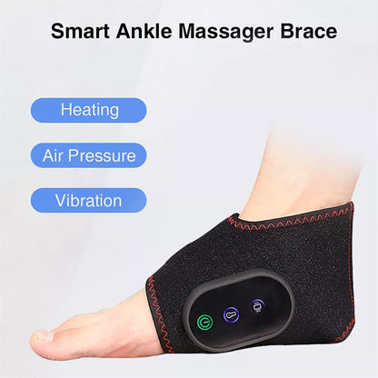 Leg Massager | Heated Wireless Compression Wrap for Office