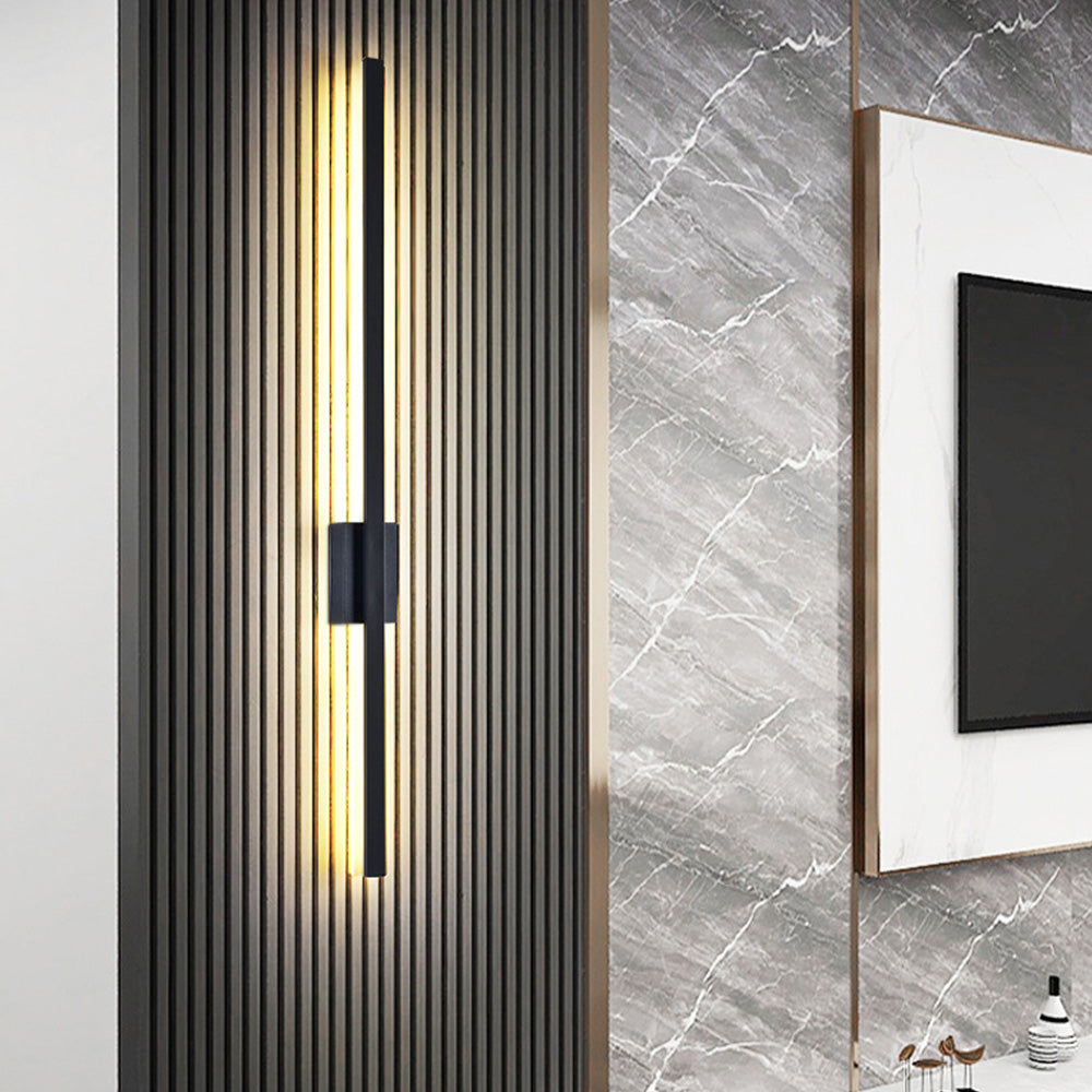 Wall Light Modern Black LED Indoor Fixture