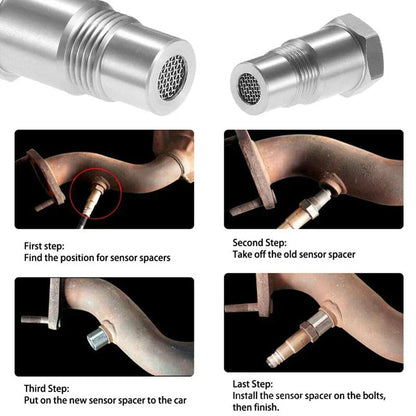 Oxygen Sensor Adapter Stainless Steel Car Tool