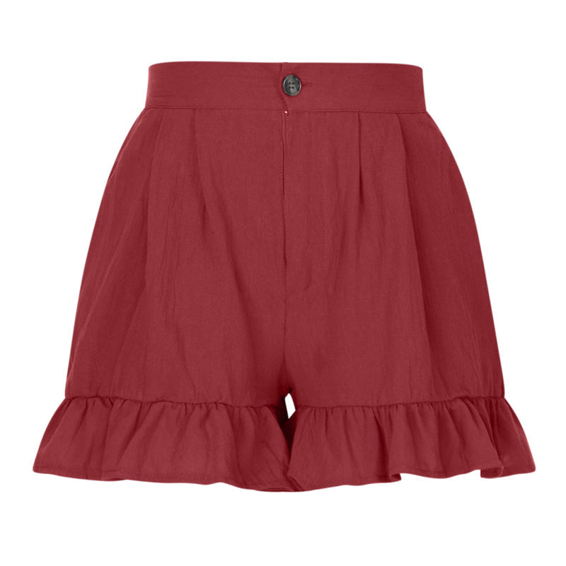 Calevina Shorts med hög midja