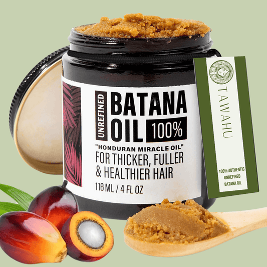Batana Hair Oil – Boost Volume & Resilience for Thinning Hair | Confidence-Boosting Hair Repair Treatment