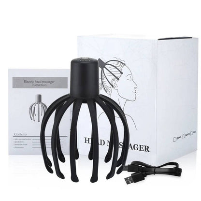 Head Massager Electric Scalp Stress Relief Tool
