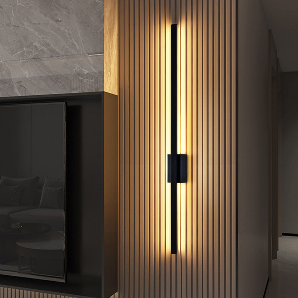 Wall Light Modern Black LED Indoor Fixture