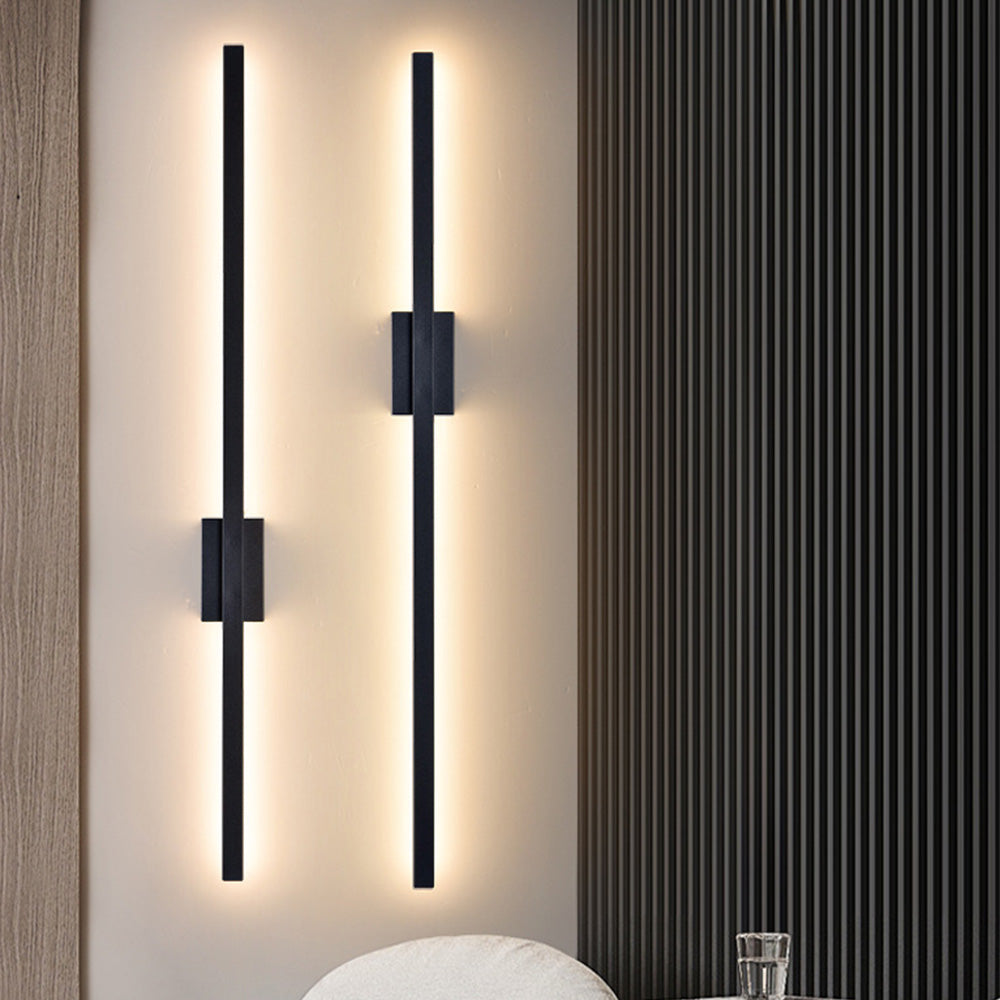 Wall Light Modern Black LED Indoor Fixture
