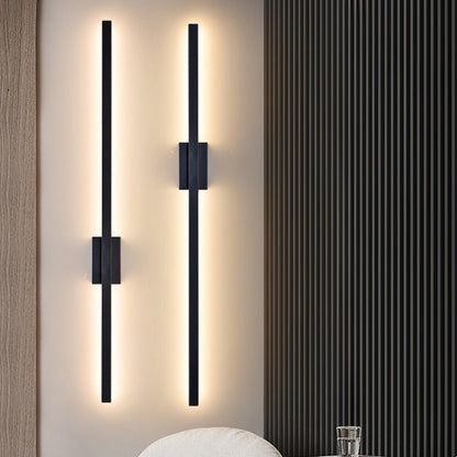 Wall Light Modern Black LED Indoor Fixture