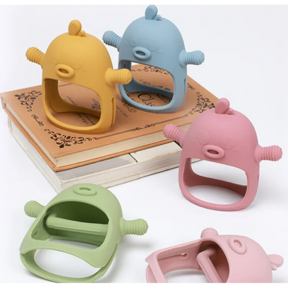 Silicone Teething Mitten for Baby Relief