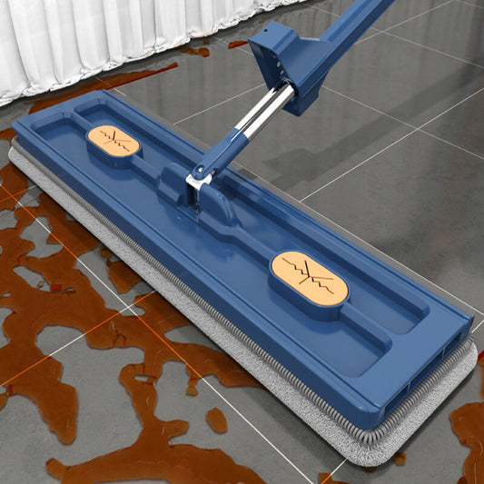 Floor Mop with Microfibre Pads and Swivel Head