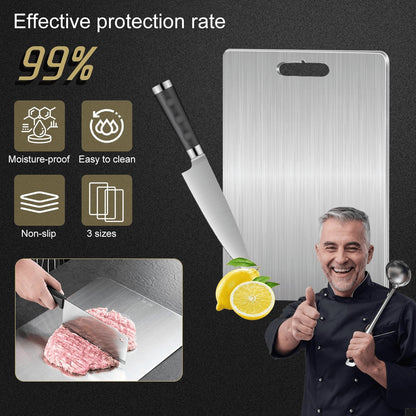 TitanBoards - 100% Pure Titanium Cutting Board