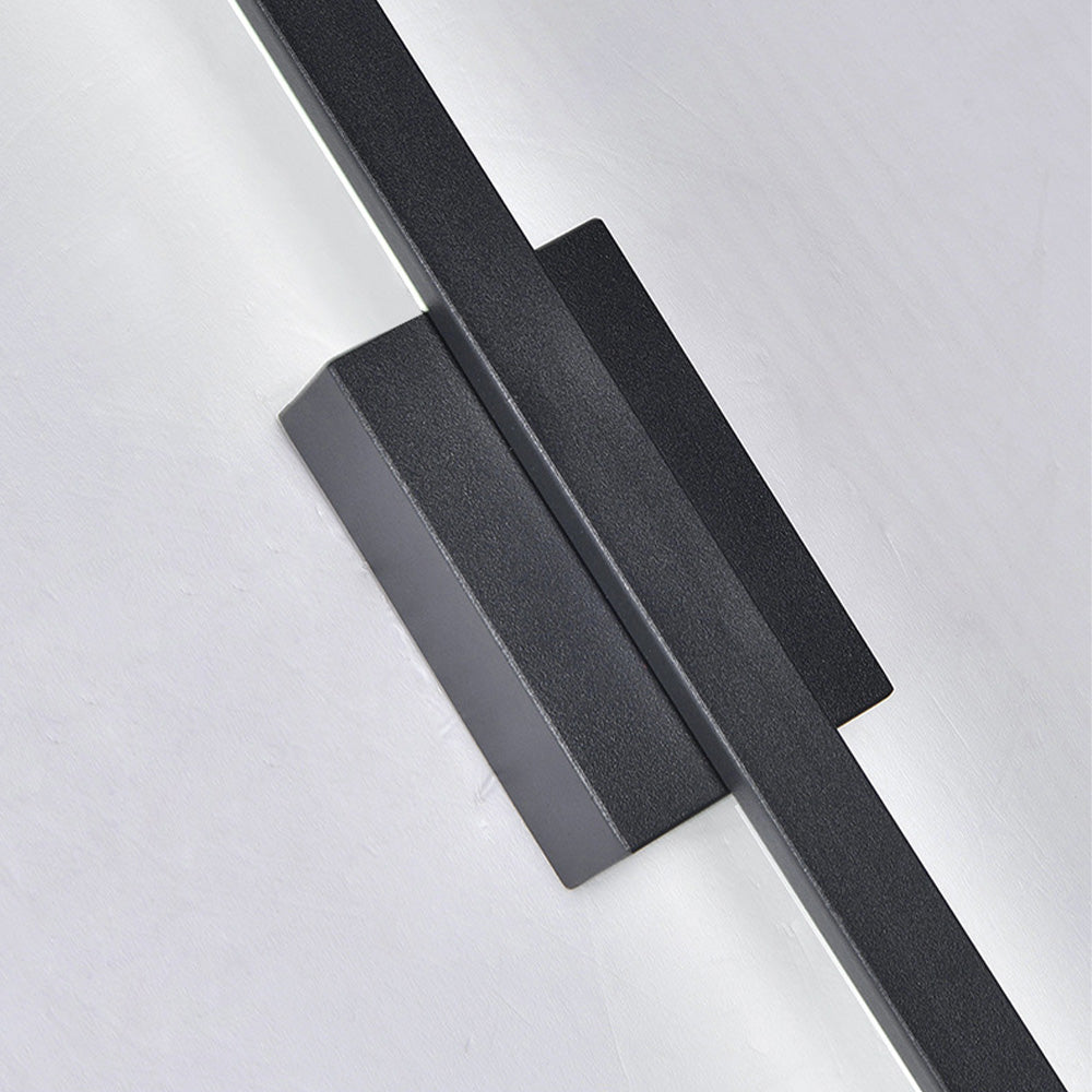 Wall Light Modern Black LED Indoor Fixture