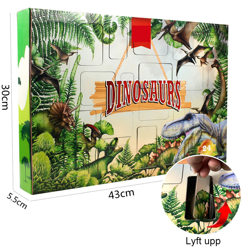 Dinosaur Advent Blind Box Kalender för barn