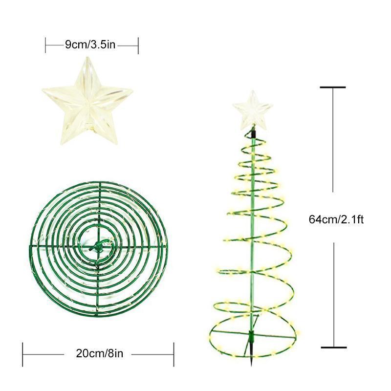 JUL FÖRREA - Solar LED julgransdekoration