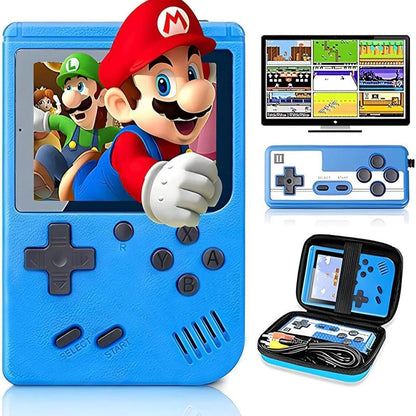 Video Game Console with Retro Handheld Style