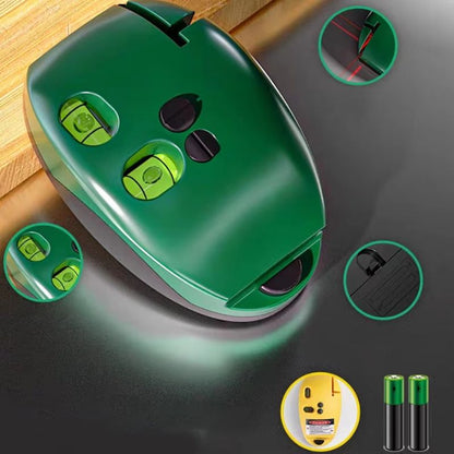 Laser Level Tool with Precision 90° Angle