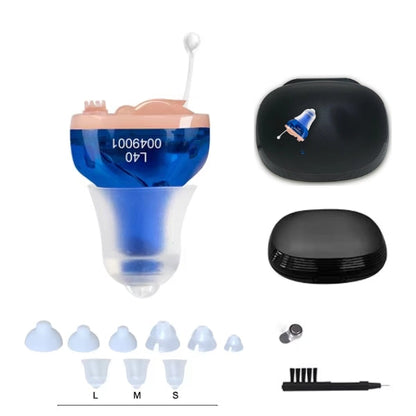 Rechargeable Invisible Hearing Aid for Adults