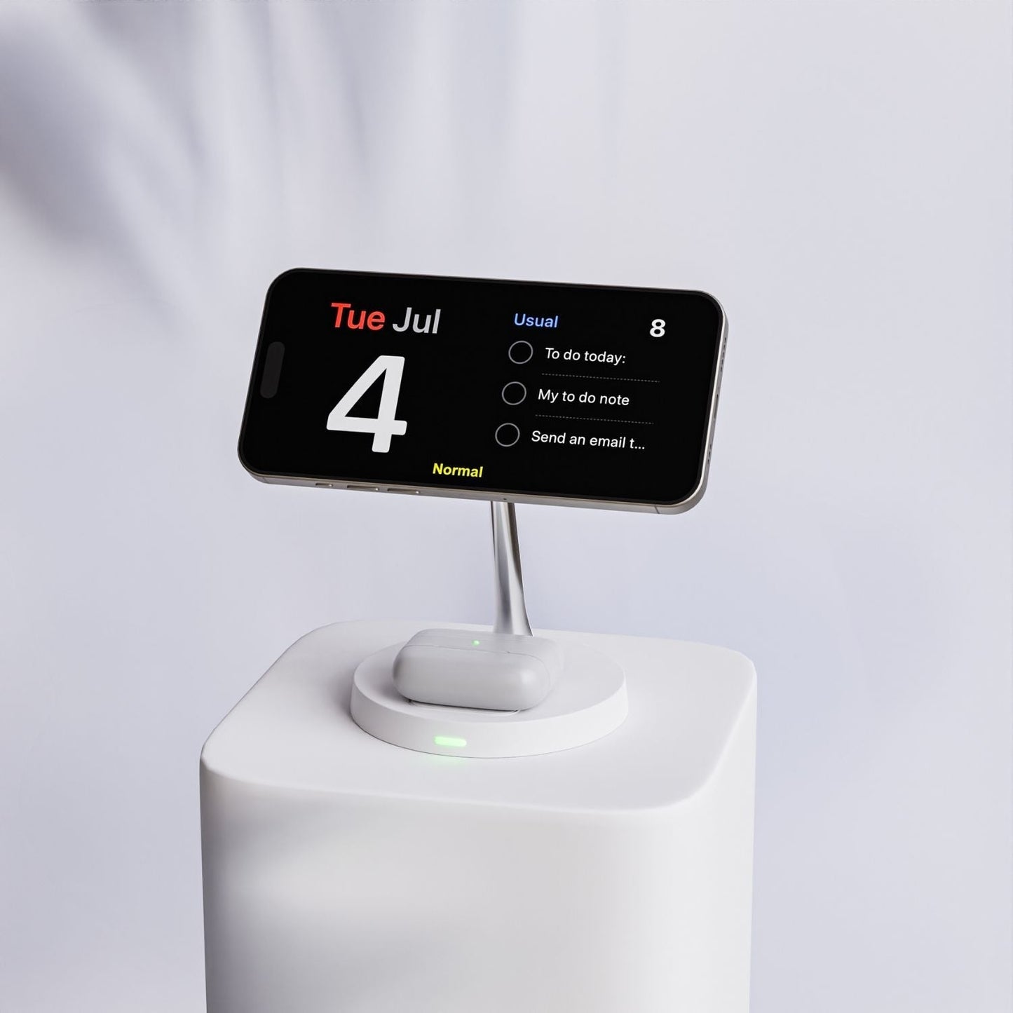 Wireless Phone Charger with MagSafe Stand