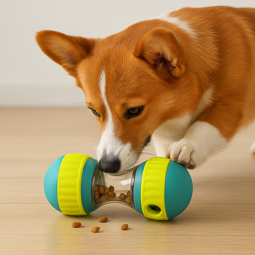 Dog Puzzle Toy with Slow Feeder Design