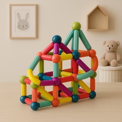 Magnetic Toys Colourful Building Blocks Set