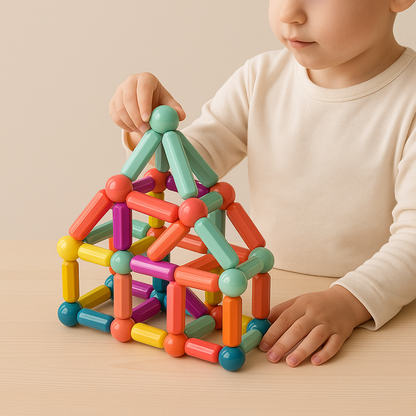 Magnetic Toys Colourful Building Blocks Set