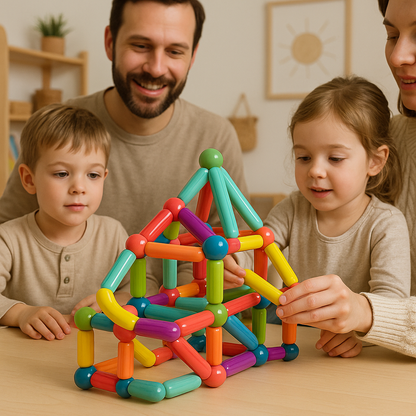 Magnetic Toys Colourful Building Blocks Set