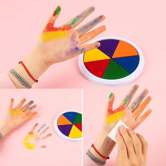 Kids Washable Paint Set with Bright Colours