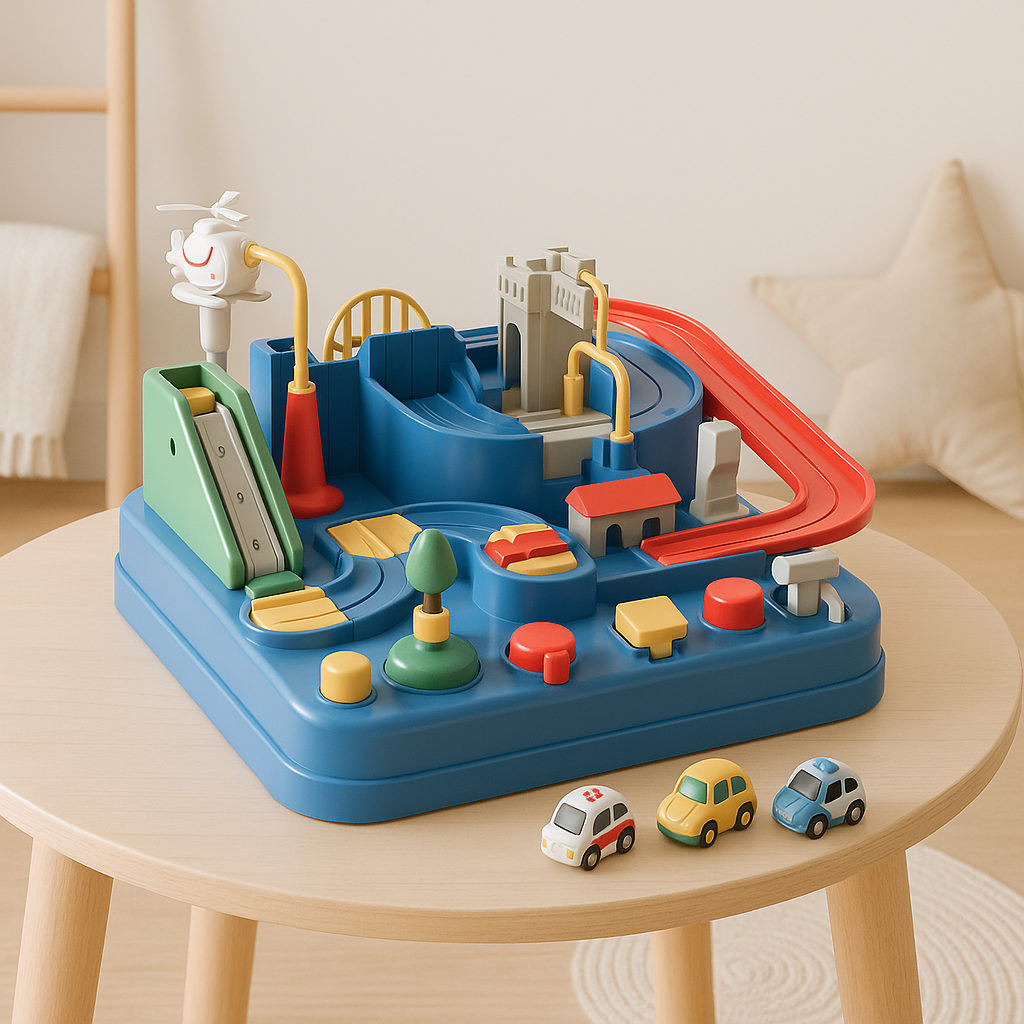 Kids Car Track Puzzle Educational Toy