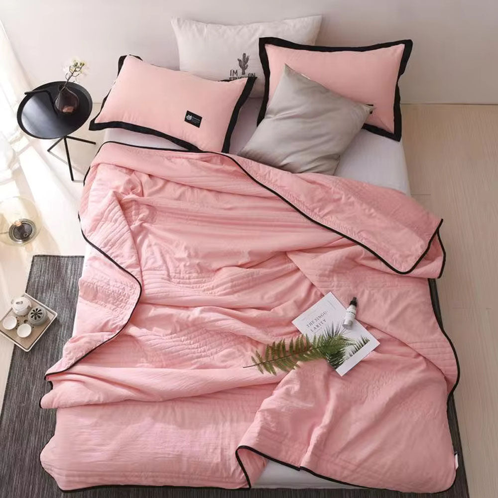 Cooling Blanket Lightweight Breathable Summer Bed Cover
