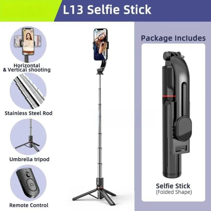 Vikbart Selfie Stick-stativ