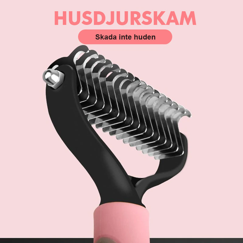 Husdjursvård Dubbelsidig kam