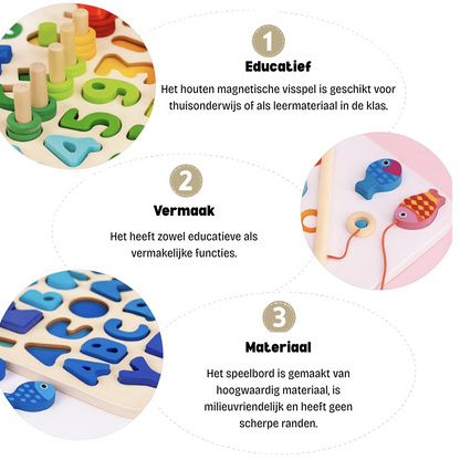 Educational Wooden Toys Montessori Puzzle Board