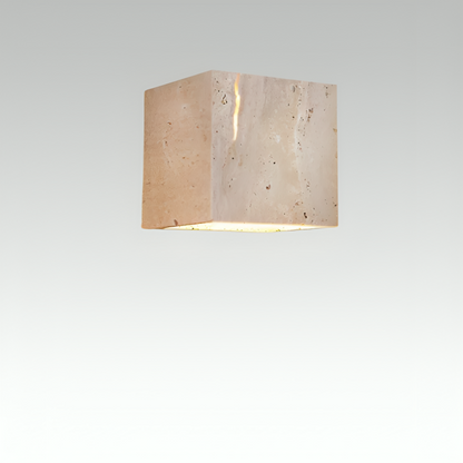Travertine Stone LED Wall Light Modern