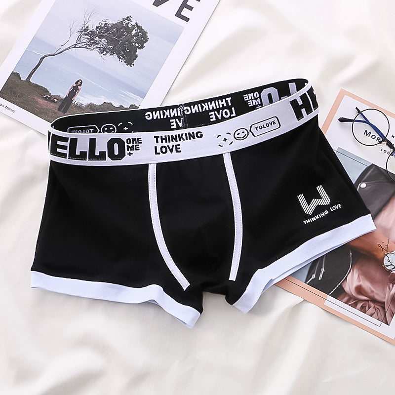 3x Tropiska HELLO Boxershorts i Bomull