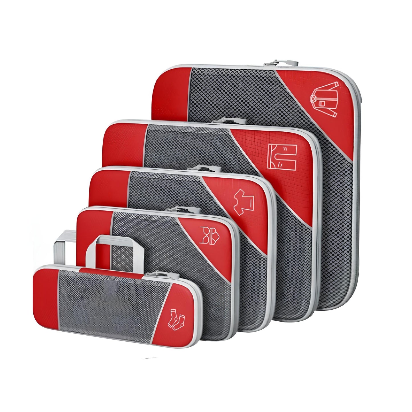 5-Piece Compression Packing Cubes