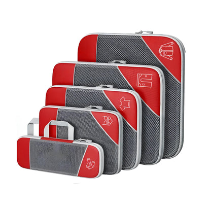 5-Piece Compression Packing Cubes