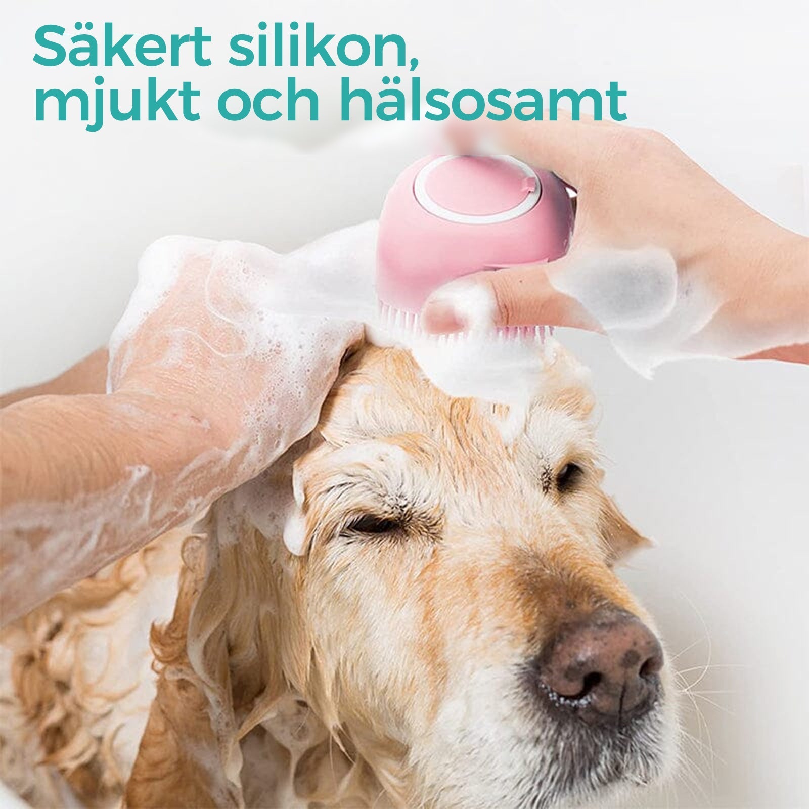 Silikon Badmassage Mjuk Borste