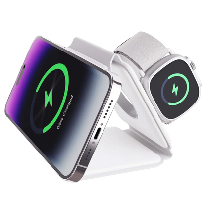 Wireless Charging Pad Foldable Travel Dock