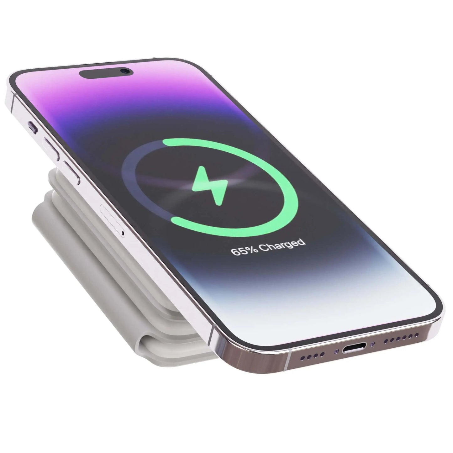 Wireless Charging Pad Foldable Travel Dock