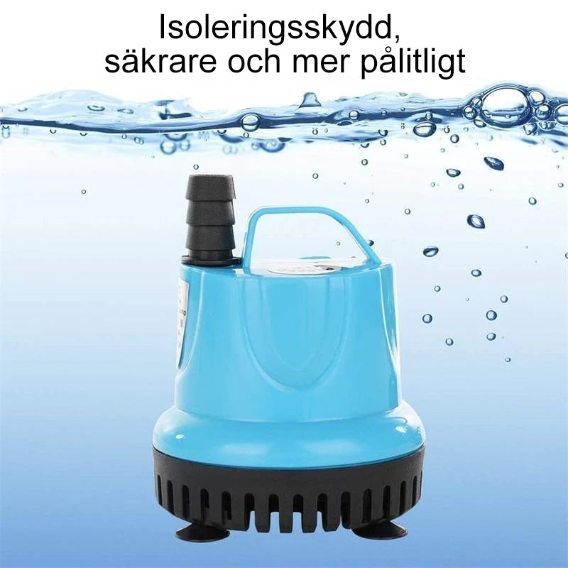 Tyst vattenpump