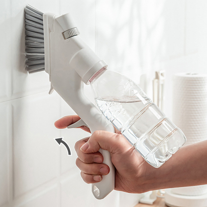Bathroom Tile Scrubber with Soap Dispenser