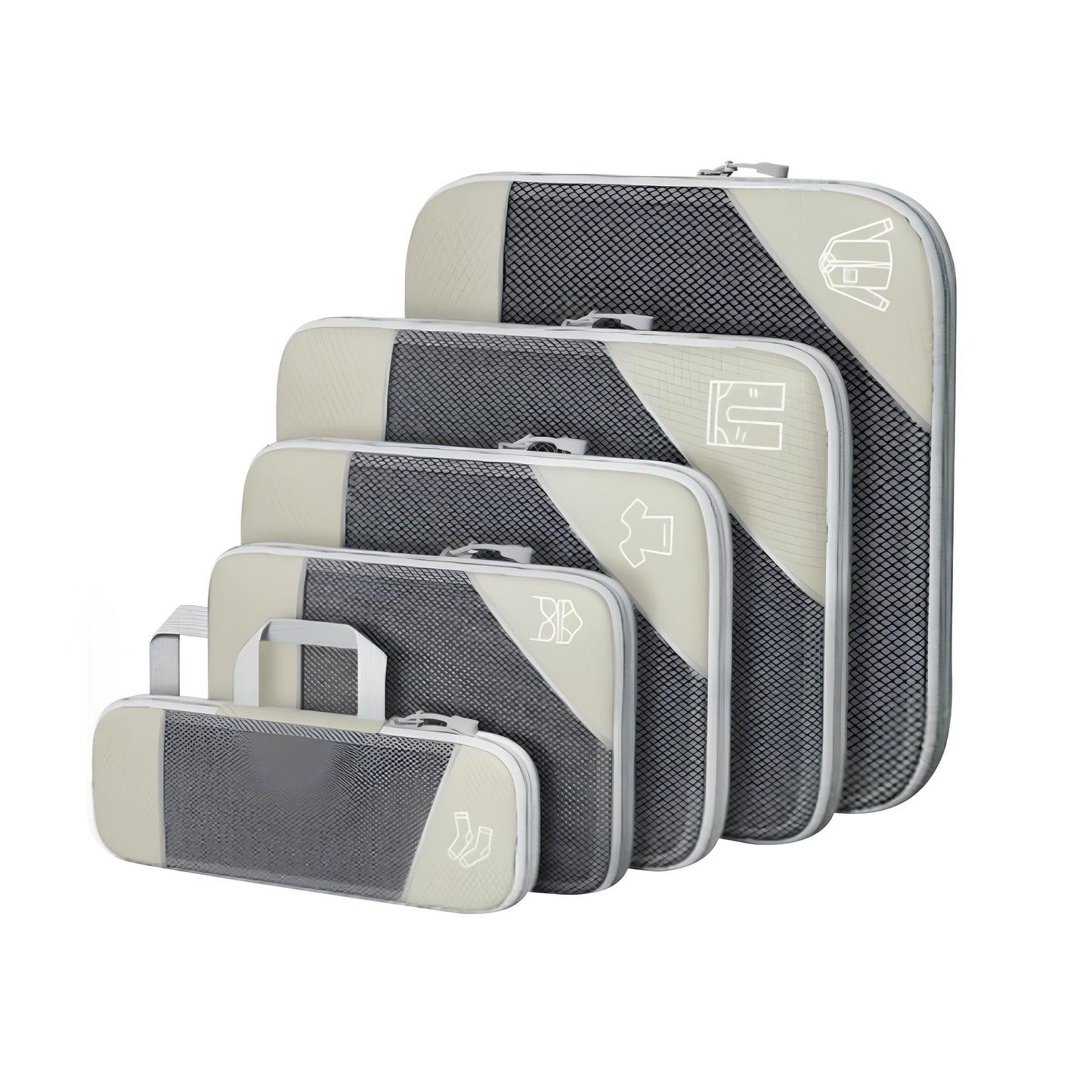 5-Piece Compression Packing Cubes