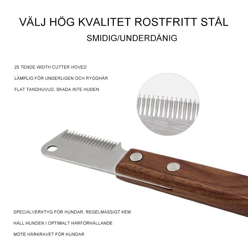 Pet Hår Rakning Hårkam