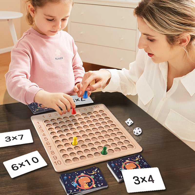 Calevina Multiplikationsspel I Trä