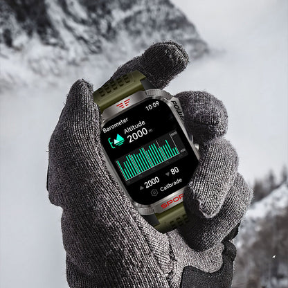 Indestructible Smart Watch Glucose and Fitness Tracking