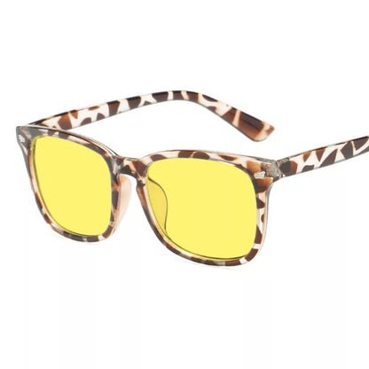 Blue Light Blocking Square Frame Glasses