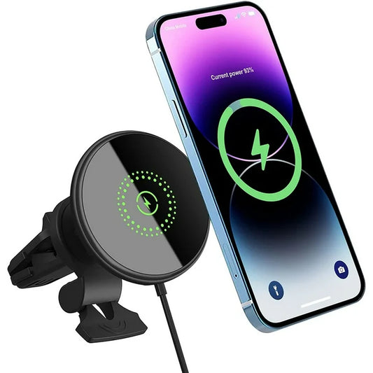 Wireless Car Charger Magnetic Phone Mount