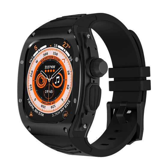 49mm watch Ultra Black steel & polymer case