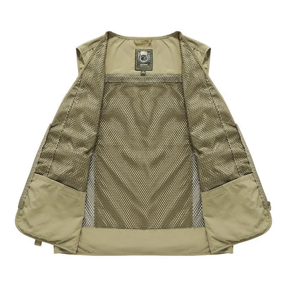 Breathable Cargo Vest for Hot Days