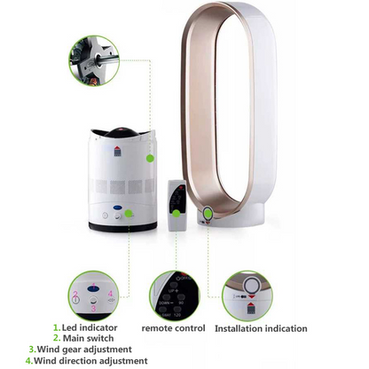 Bladeless Tower Fan (Dyson Alternative)