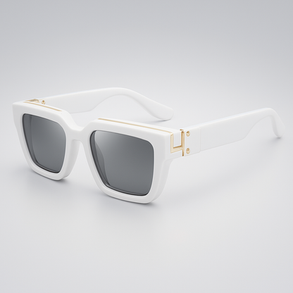 Black Square UV Protection Sunglasses