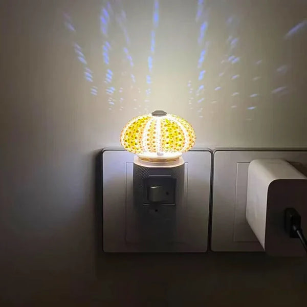 Glass Table Lamp with Soft Ambient Light